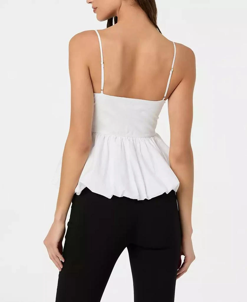 ASTR Women
s Twist-Front Bubble-Hem Top 5