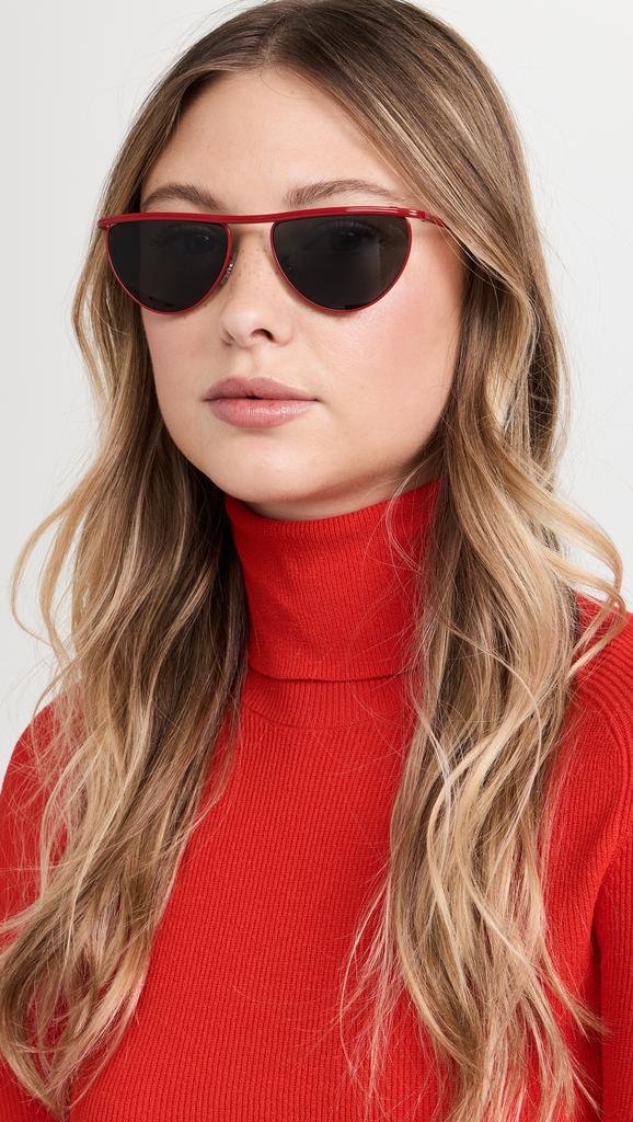 Oliver Peoples Oliver Peoples x Khaite Round Sunglasses