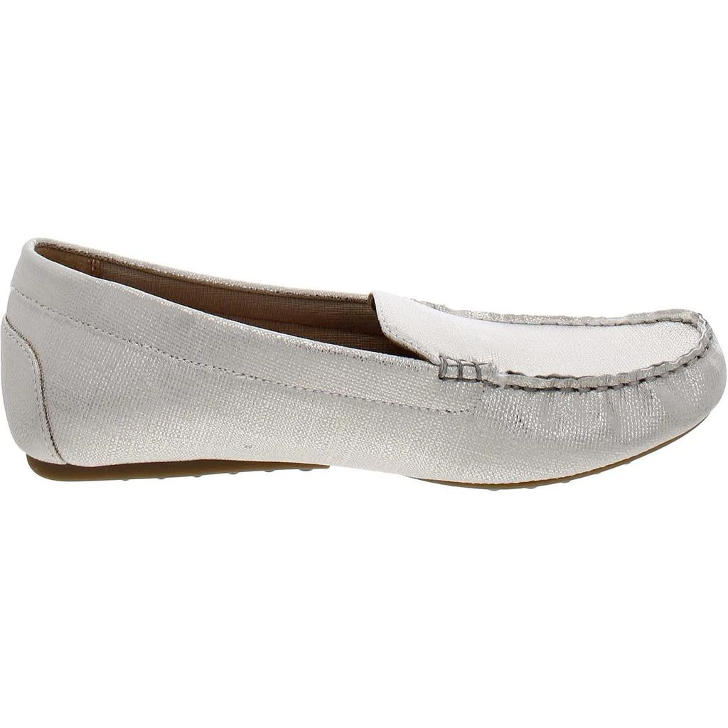 LifeStride Traveler Womens Faux Leather Slip On Loafers 2