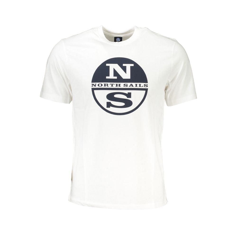 NORTH SAILS White Cotton T-Shirt