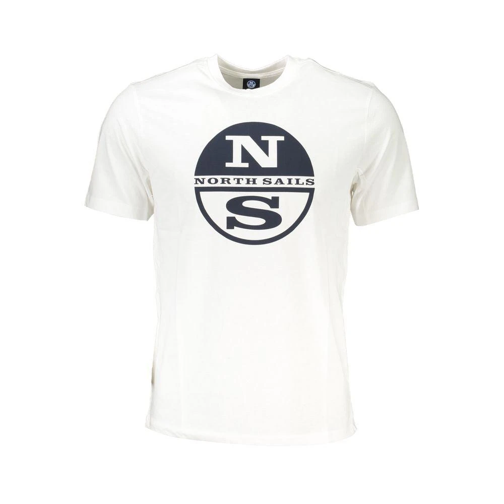 North Sails White Cotton T-Shirt 1