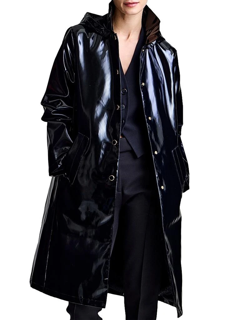 Jane Post Mid-Length Iconic Slicker Coat 3
