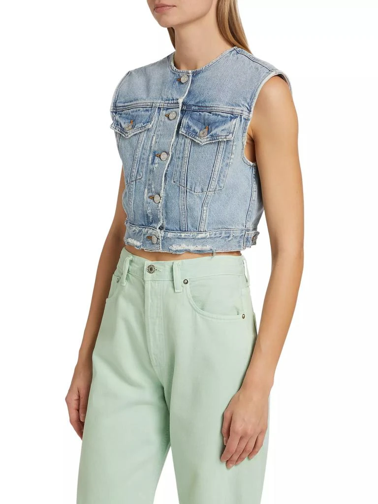 AGOLDE Leo Denim Vest 4