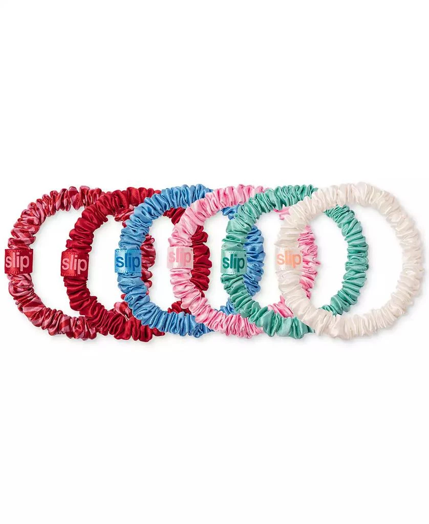 Slip 7-Pc. Pure Silk Skinny Scrunchies Set 2