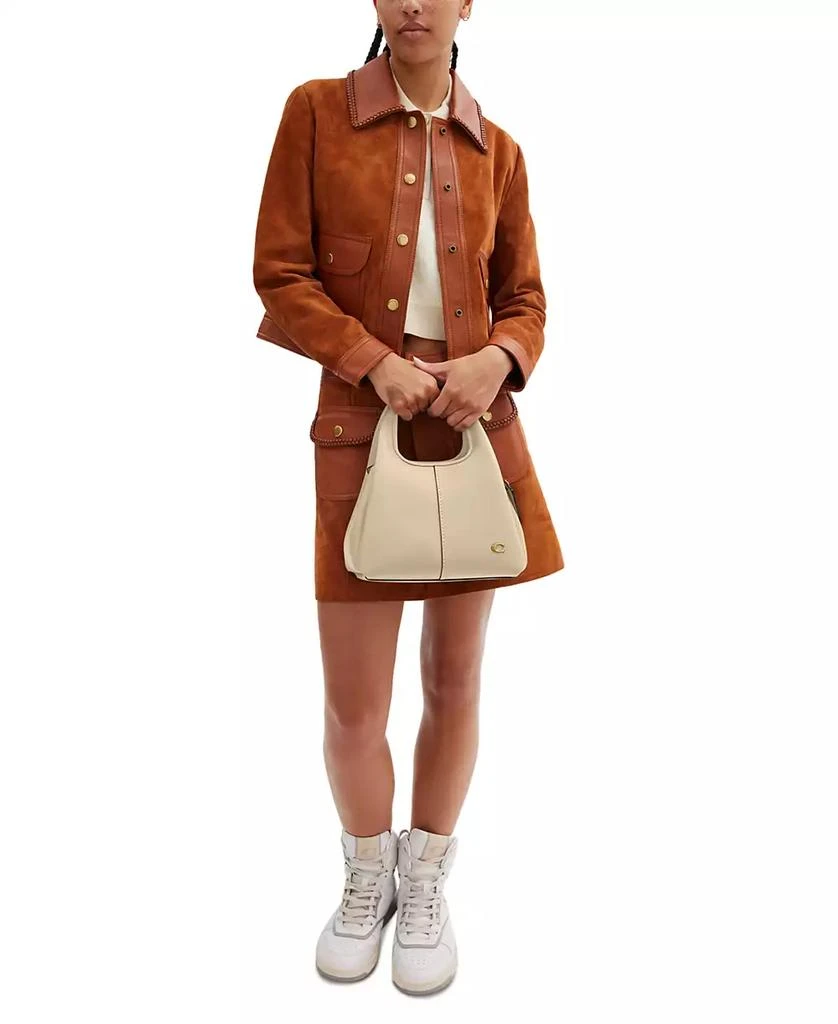 Coach Lana Small Polished Pebble Leather Shoulder Bag 23 3