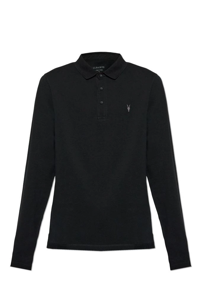 ALL SAINTS Allsaints Classic Long Sleeve Polo Shirt 1