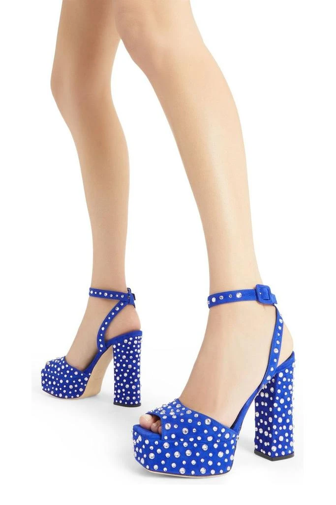 Giuseppe Zanotti Giuseppe Zanotti New Betty Sparkle Sandals 4