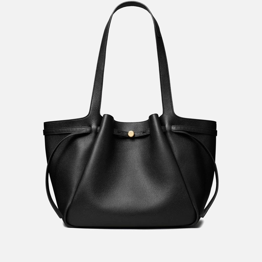 Tory Burch Tory Burch Romy Pebble-Grain Leather Tote Bag 1