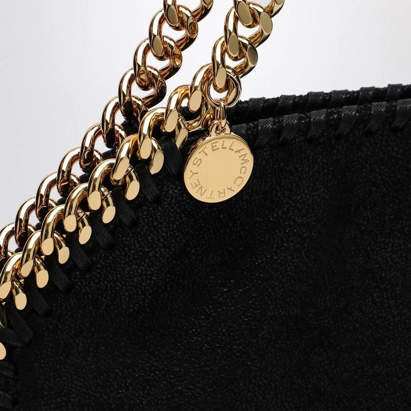 Stella McCartney Black/gold Falabella Mini Tote bag 6