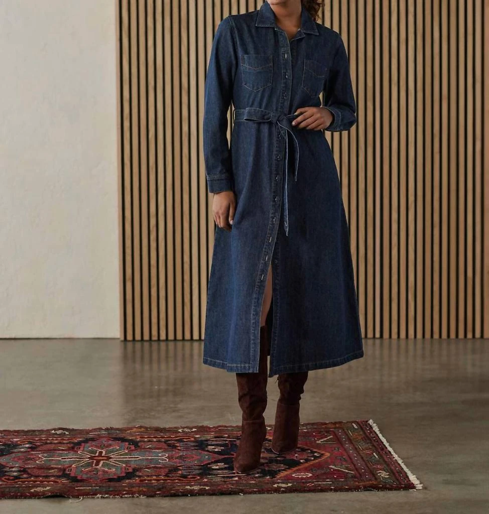 The Normal Brand The Normal Brand - Denim Shirtdress 1