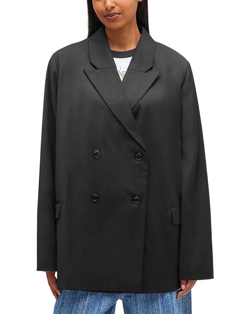 Ganni Double Breasted Blazer 1