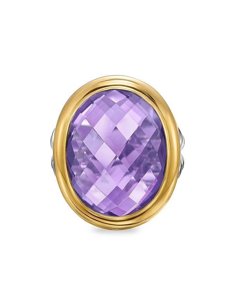 David Yurman Albion Oval Ring in Sterling Silver 4