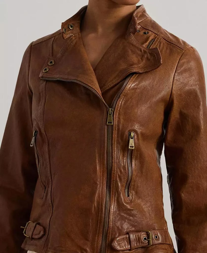 Ralph Lauren Tumbled-Leather Jacket 3