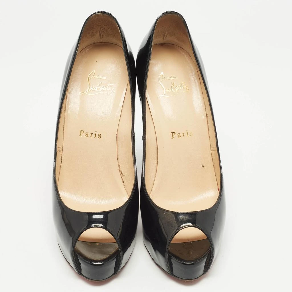 Christian Louboutin Christian Louboutin Black Patent Leather Vendome Pumps Size 38 3