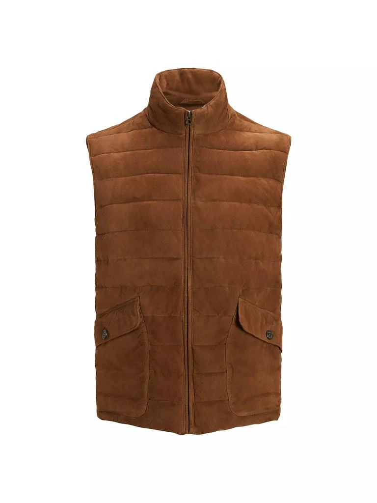 Polo Ralph Lauren South Kent Quilted Suede Vest 1