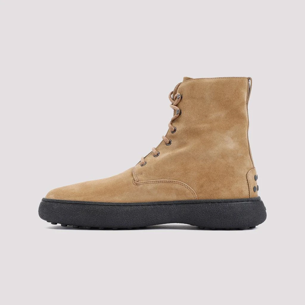 Tod's Brown Winter Gommino Suede Leather Boots 4