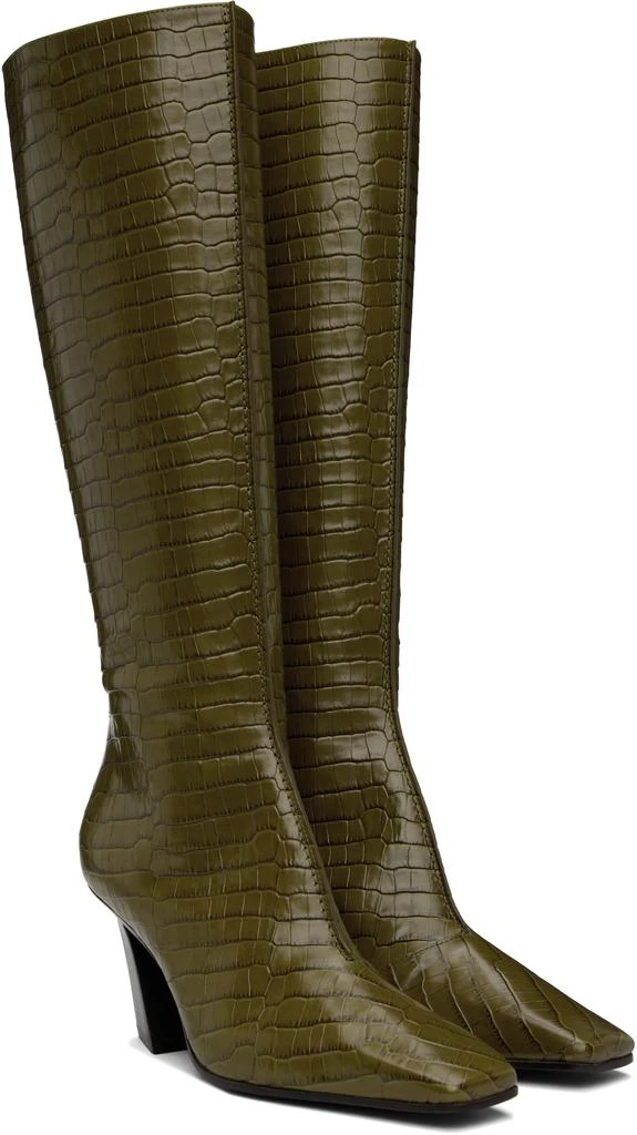 Bottega Veneta Green Lewis Tall Boots 4
