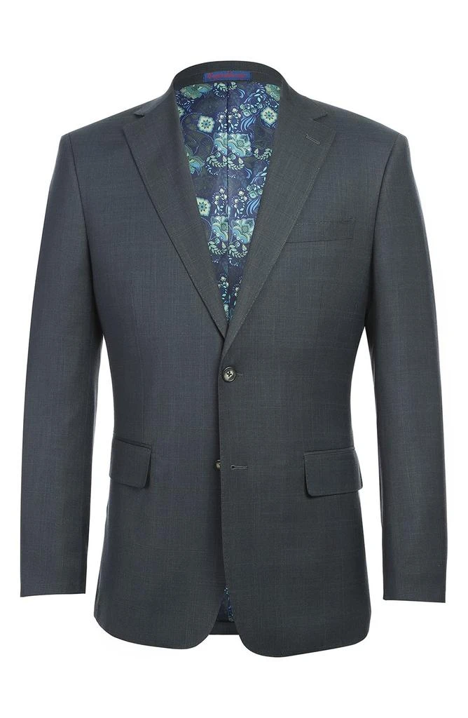 English Laundry Two-Button Flat Front Suit 8