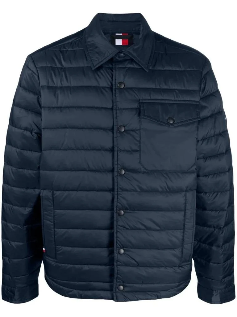 Tommy Hilfiger Tommy Hilfiger Logo Patch Padded Shirt Jacket