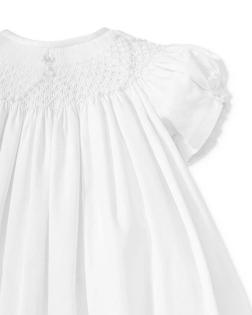 Kissy Kissy Girls' Scalloped Christening Gown & Bonnet Set - Baby 2