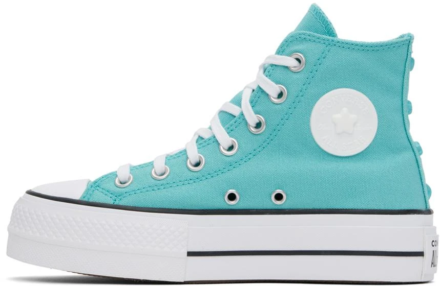 Converse Blue Chuck Taylor All Star Lift Platform Stars Sneakers 3