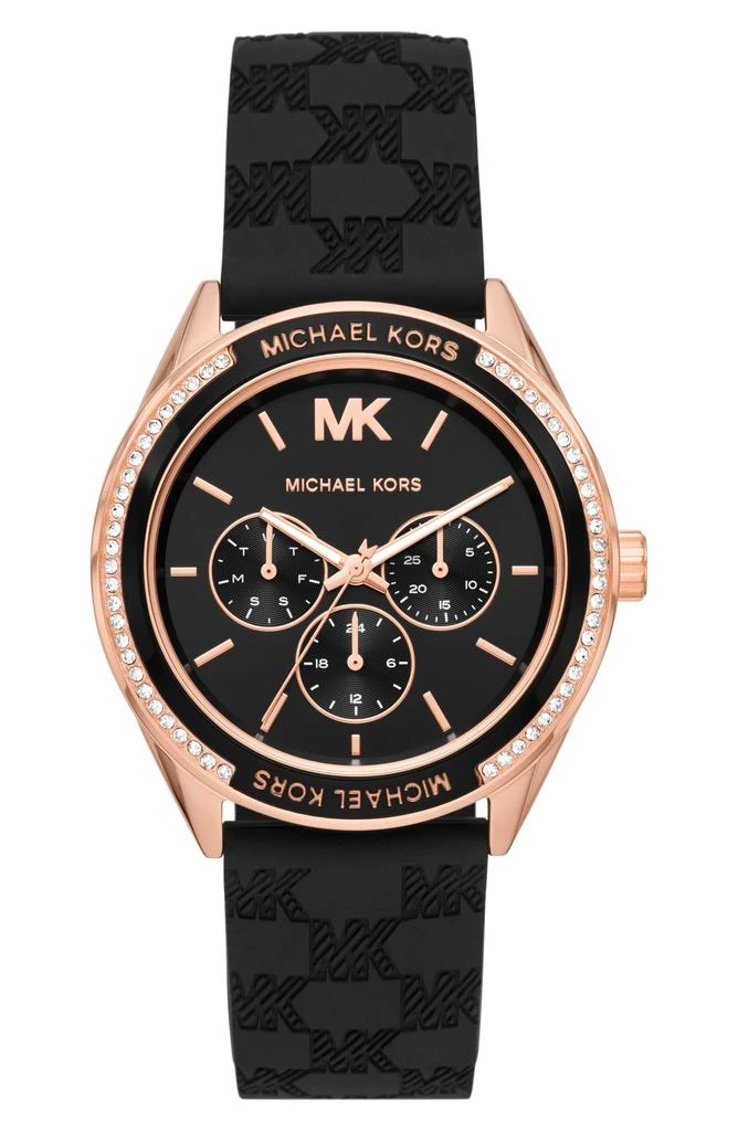 MK KORS-Embellished Leather Watch Analog Watch Kors Embellished Leather Watch Michael Kors  main image 3
