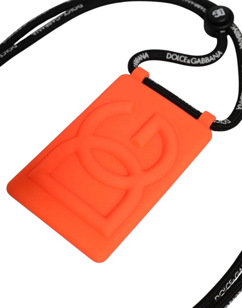 Dolce 
Gabbana Holder Neon Rubber DG Embossed Adjustable Badge 2