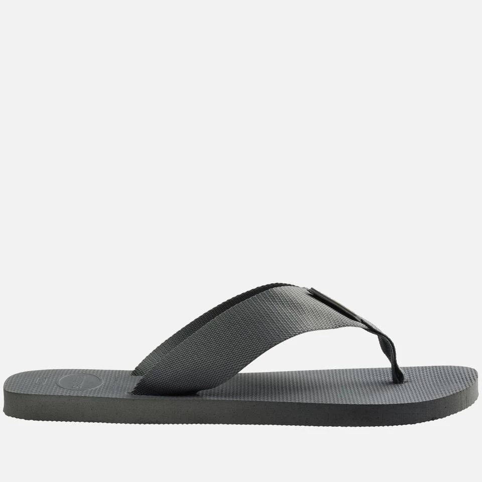 Havaianas HAVAIANAS MEN'S URBAN BASIC RUBBER CANVAS FLIP FLOPS 2