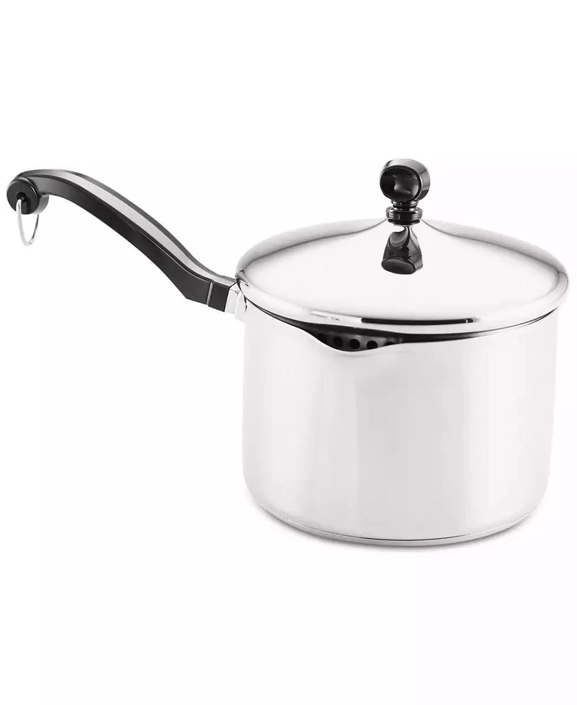 Farberware Classic Stainless Steel 3-Qt. Straining Saucepan & Lid 1