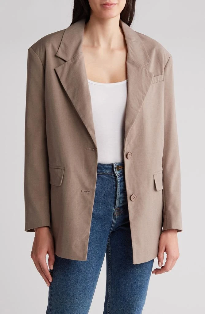 Noisy may Madeline Lulu Oversize Blazer 1