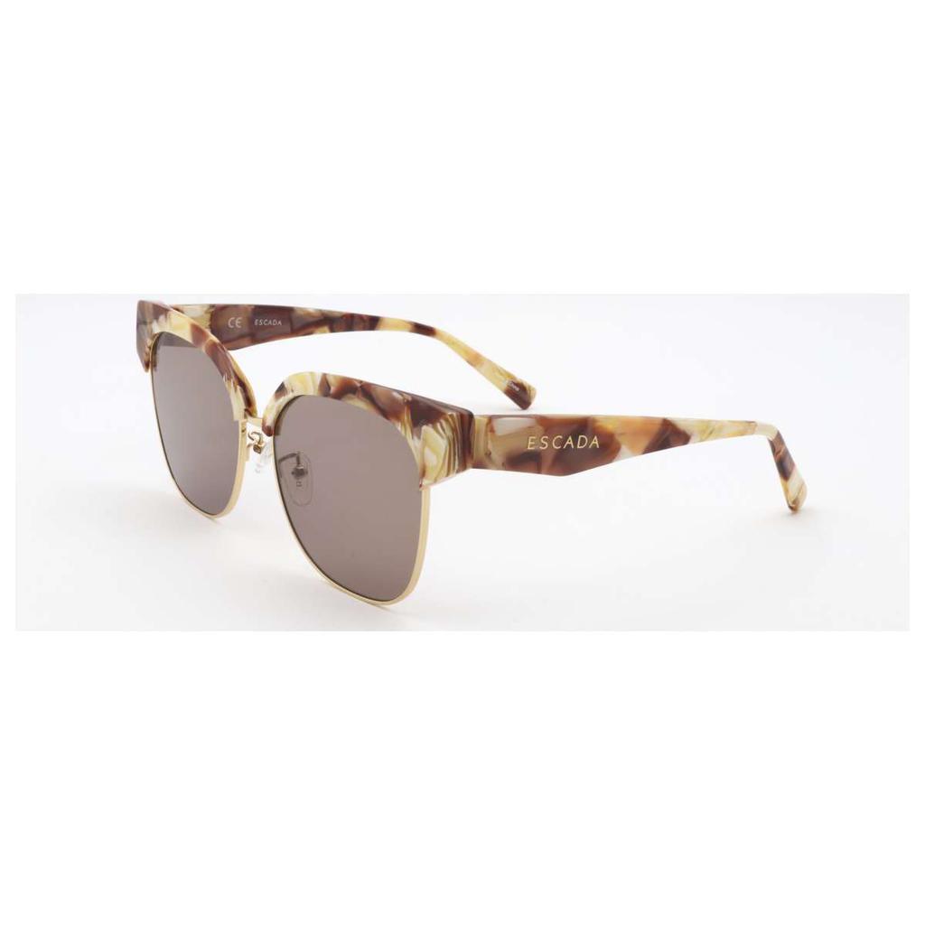 Escada Escada Women's Brown Geometric Sunglasses