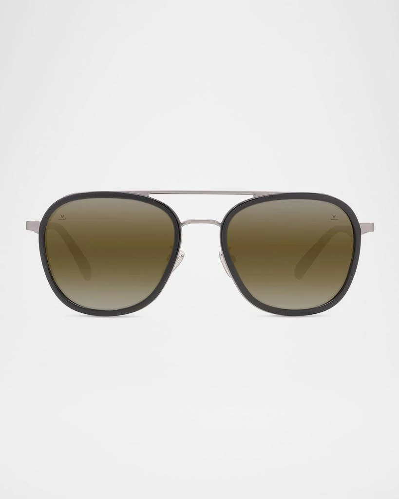 Vuarnet Men's Edge 04 Stainless Steel Rectangle Sunglasses 1