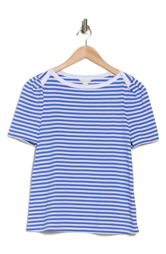 Caslon Stripe Envelope Neck Knit Top 3