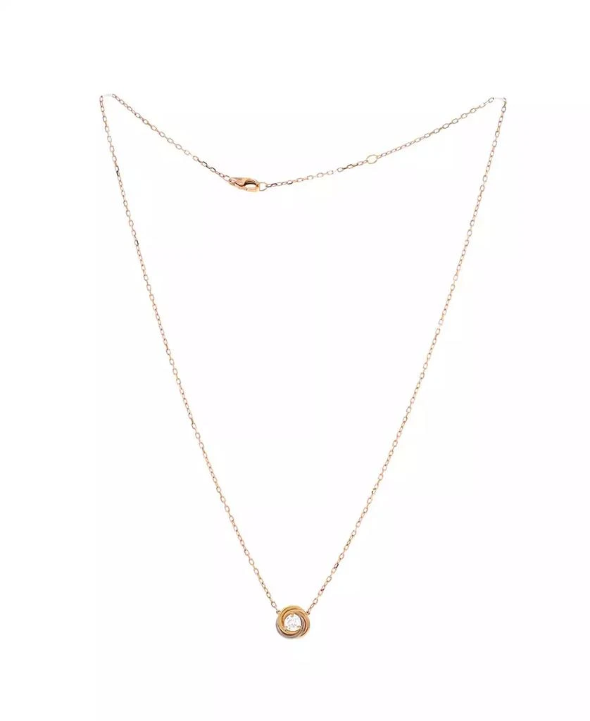 Cartier Trinity Diamond Pendant Necklace 2