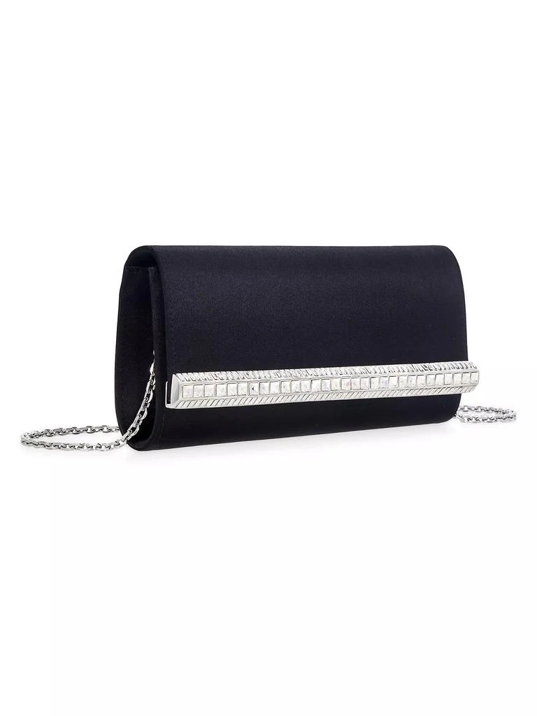 Judith Leiber Perry Satin & Crystal Clutch 2