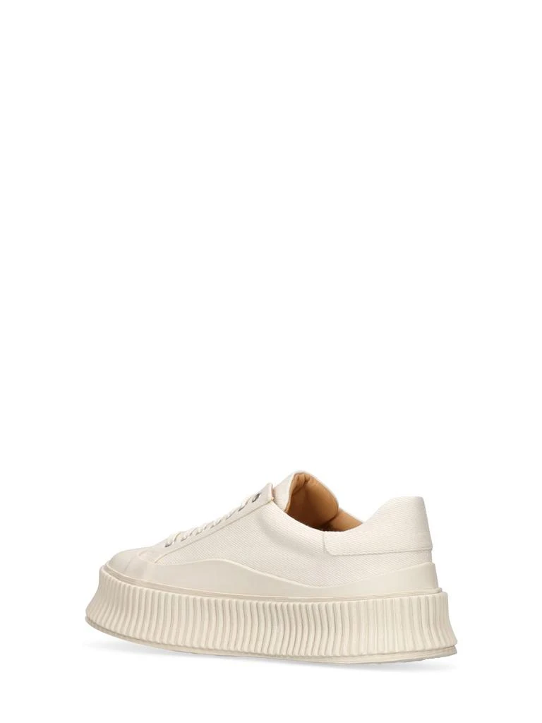 Jil Sander 40mm Vulcanized Canvas Sneakers 3