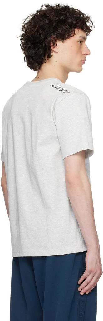AAPE Gray Spades 'AAPE Now' T-shirt 3