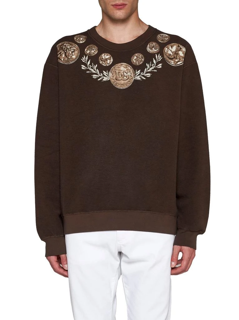 Dolce 
Gabbana Dolce 
Gabbana Graphic Printed Crewneck Sweatshirt 3