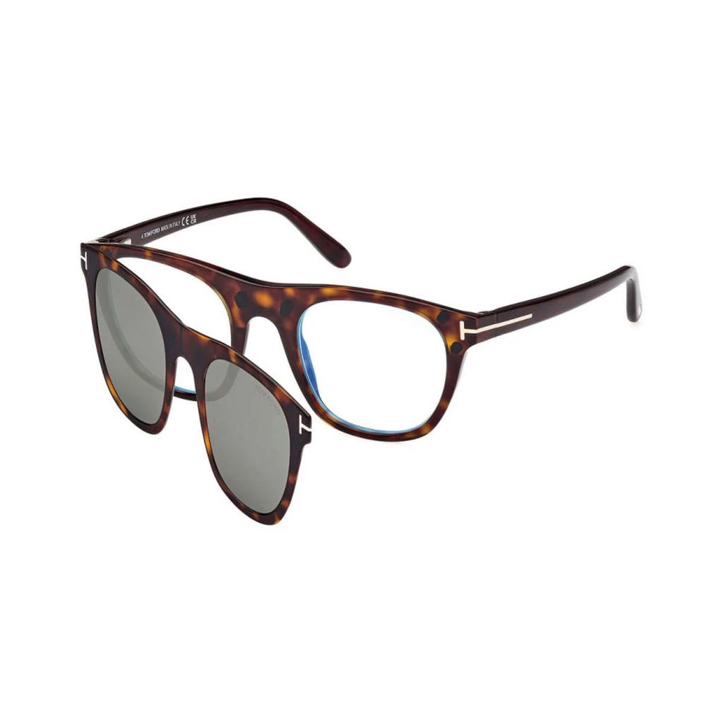 Tom Ford Tom Ford Men's Brown Round Opticals 1