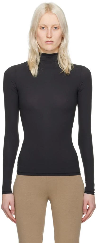SKIMS Black Fits Everybody Turtleneck 1