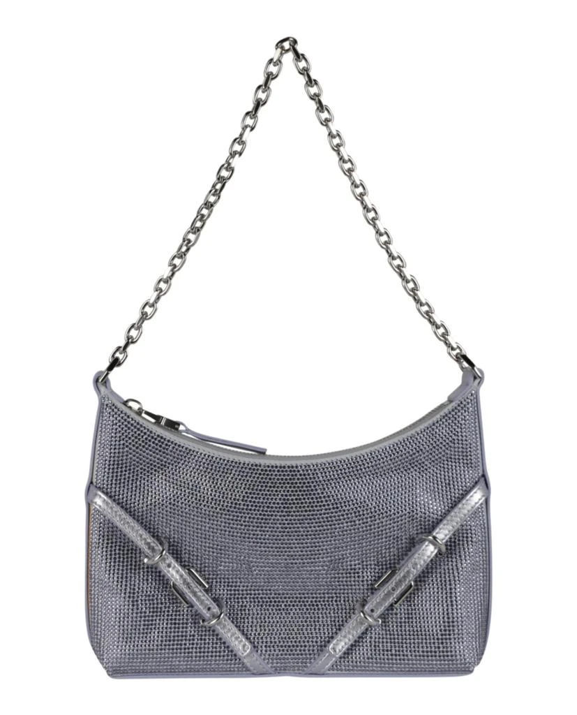 Givenchy Mini Voyou Party Shoulder Bag In Satin And Strass 1