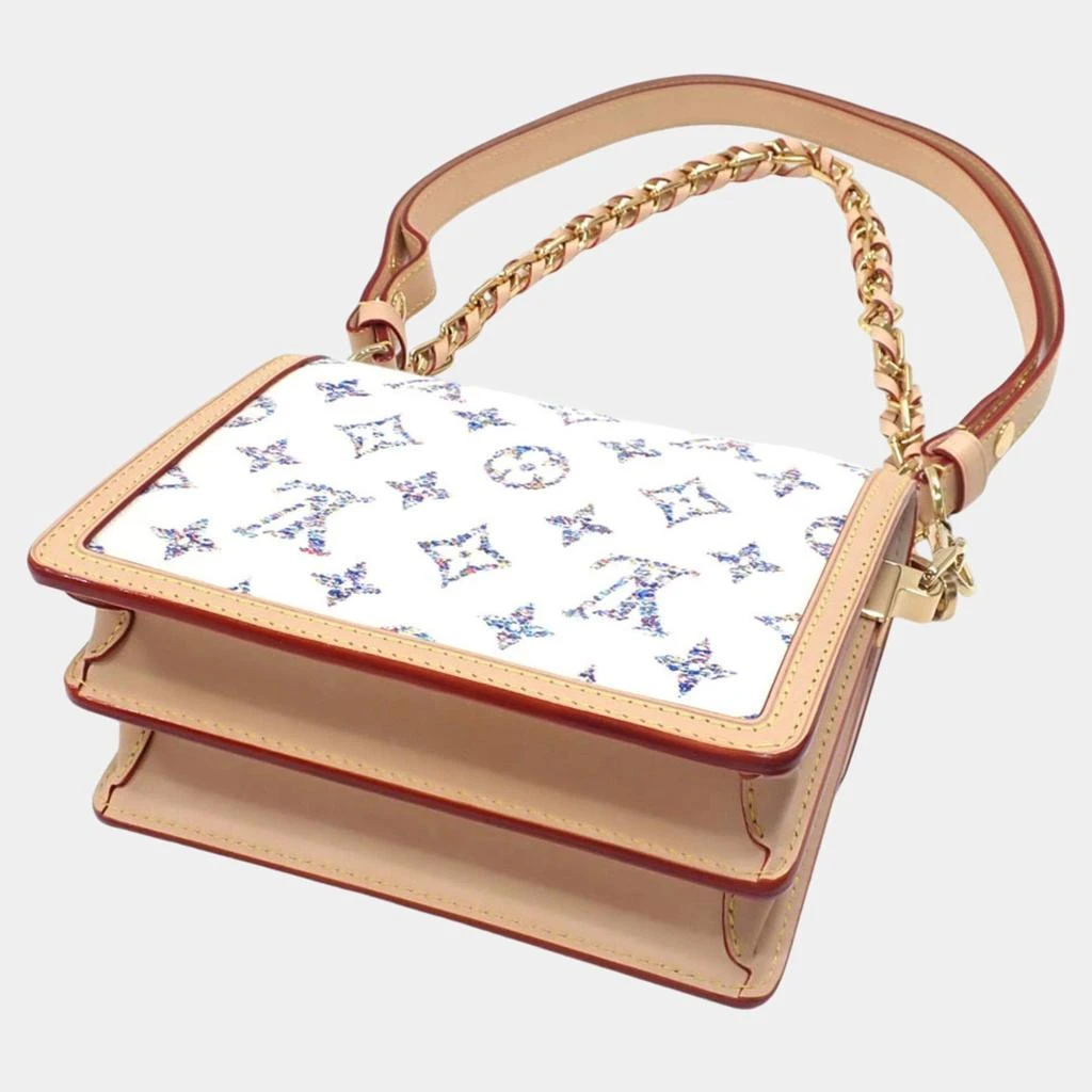 Louis Vuitton Louis Vuitton Monogram Jacquard Dauphine Mini White Multicolor Nautical Shoulder Bag 2