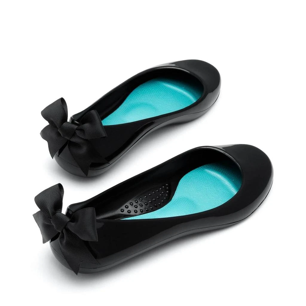 Oka-B Women's Lily Ballet Flat In Black 1