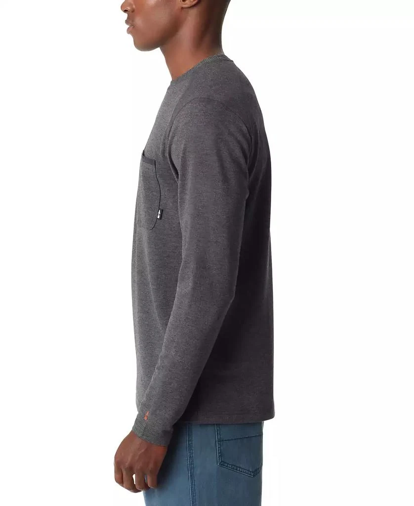 BASS OUTDOOR Men's Long-Sleeve Ribbed T-Shirt 3
