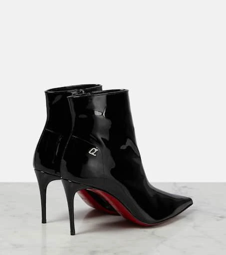 Christian Louboutin Sporty Kate 85 patent leather boots 2