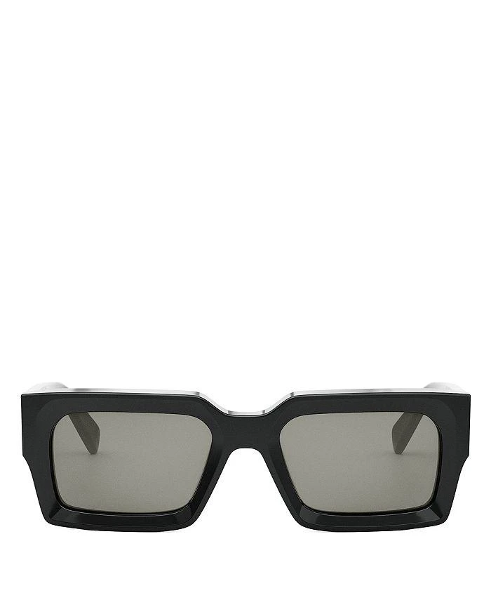 Celine Bold 3 Dots Rectangular Sunglasses, 54mm 2