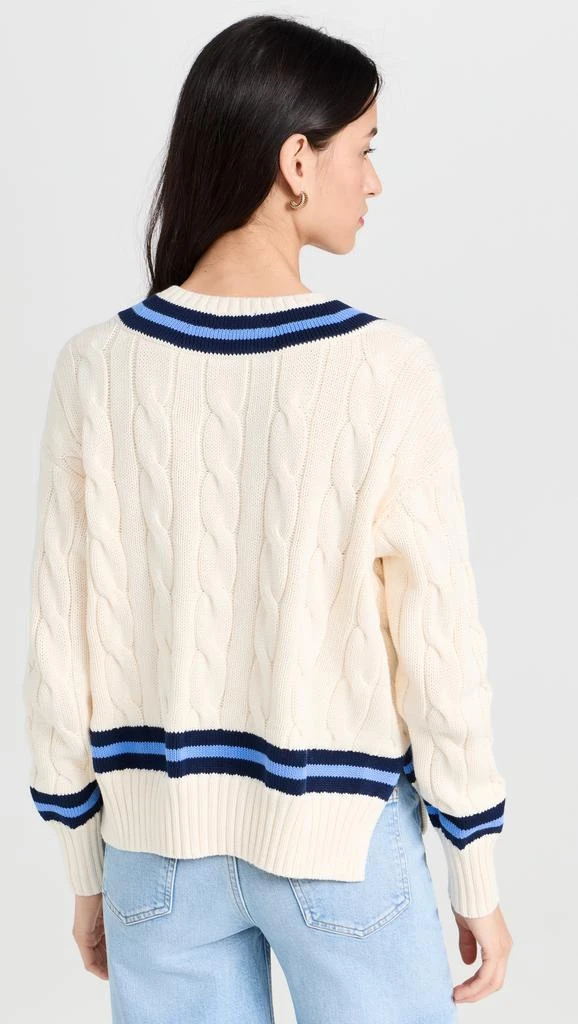 Ralph Lauren Cable Knit Cotton Cricket Sweater 2
