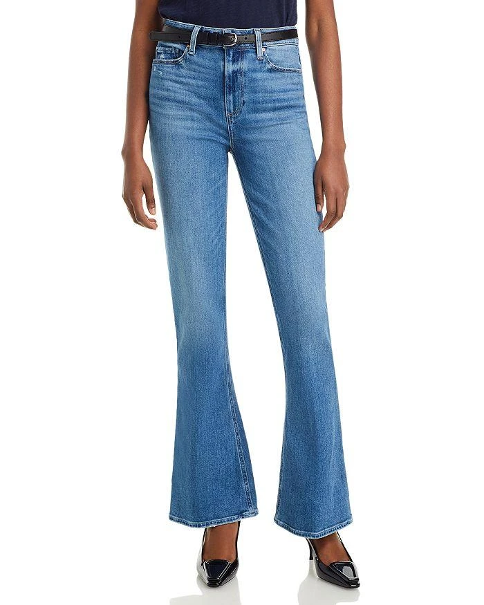 Paige Laurel Canyon High Rise Flare Jeans 1