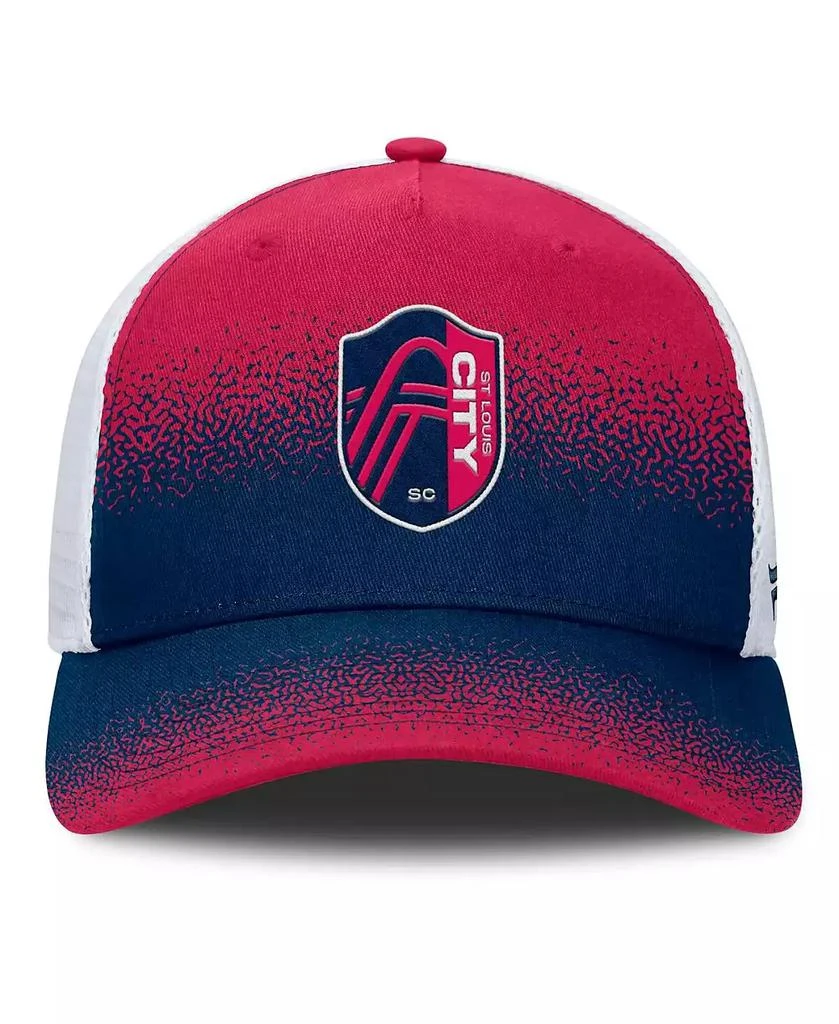 Fanatics Men's Red St. Louis City SC Libero Trucker Adjustable Hat 4