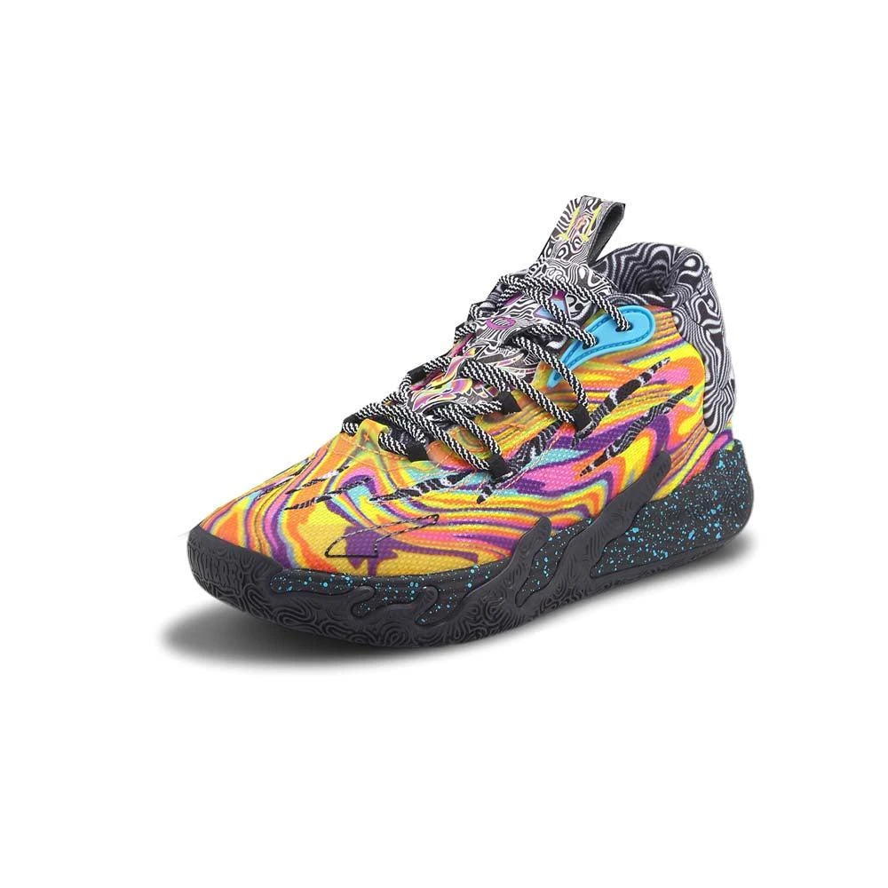 Puma MB.03 x Dexter's Lab Basketball Shoes (Big Kid) 1